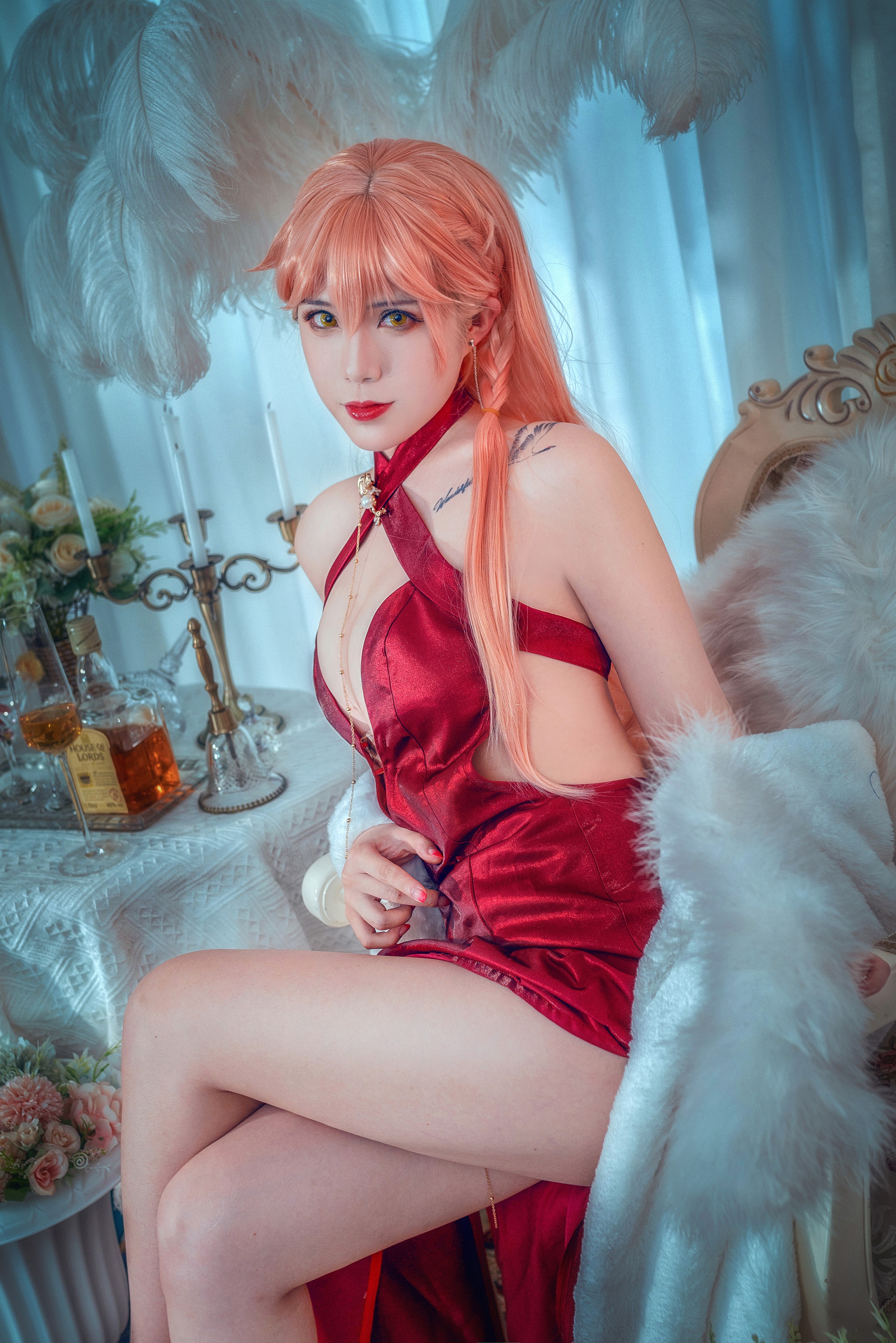 图片[1]-羊大真人 – No.001 Ots14 礼服[16P]-XikXak